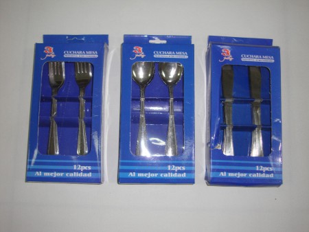 Cubiertos 12 pcs.